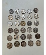 Washington Quarters, 90% Silver 1935 - 1964, Circulated, Choose How Many! - £5.25 GBP