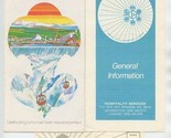 Spokane Washington EXPO 74 World&#39;s Fair Brochures and Reservation Request - $21.78