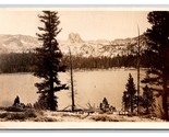 RPPC Lago Mary Mammut Lakes California Ca Unp Dietrick Foto Cartolina Z9 - $9.05