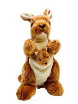 TY Beanie Buddies POUCH the Kangaroo Plush 11" Stuffed Animal Toy 2000 - £11.70 GBP