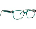 Kate Spade Eyeglasses Crishell 1ED Clear Green on Pink Square Frame 55[]... - $129.99