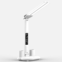 Dimmable Led Desk Light Touch Sensor Table Bedside Reading Lamp Usb Rechargeable - £29.53 GBP