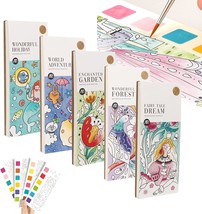 Pocket Watercolor Painting Book Kids Watercolor Painting Book for Kids Improve C - £58.89 GBP