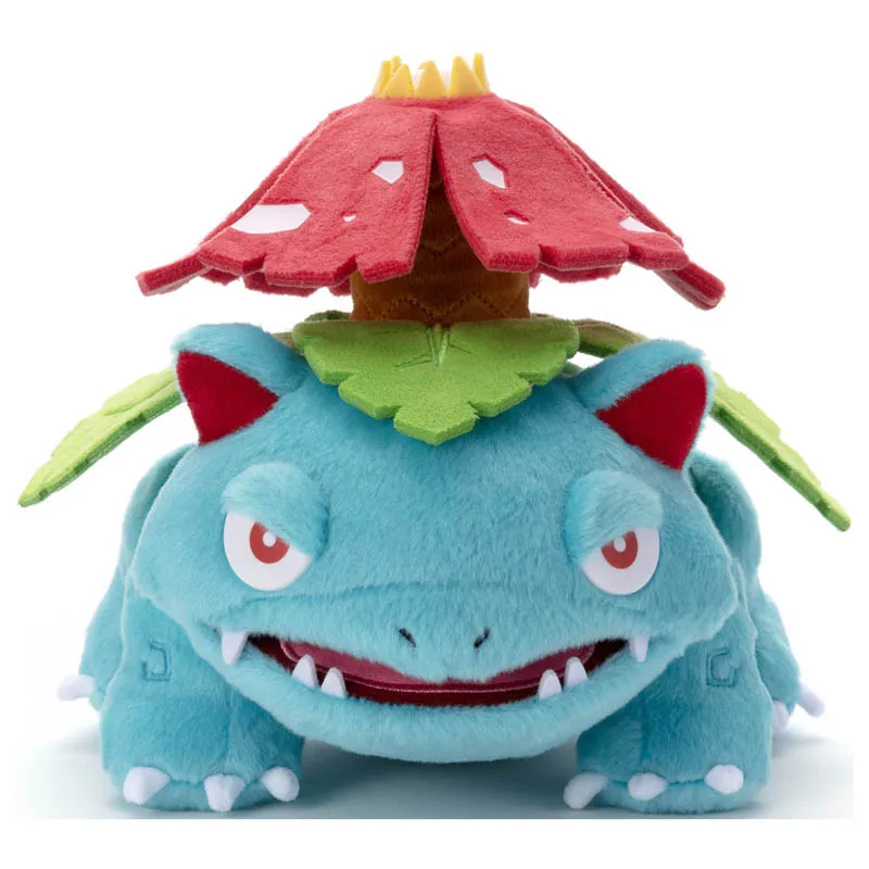 Original Pokemon SANEI Fluffy Venusaur Plush Toy Soft Stuffed Animals Doll - £32.45 GBP