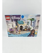 Lego 43223 Disney Wish Asha in the City of Rosas Building Toy Ages 6+ DM... - $308.44 MXN