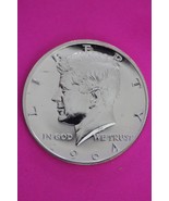 Accented Hair 1964 Proof John F Kennedy Silver Half Dollar Milk Spots N461 - $49.99