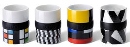 PO:Selected - Ring Espresso Cup 620 (designer: Frank Kerdil) - set of 4 ... - $821.60 MXN