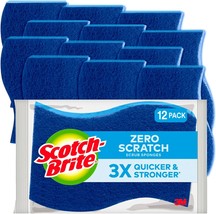 Scotch-Brite Zero Scratch Non-Scratch Scrub Sponges, Sponges for Cleaning Kitche - £27.25 GBP