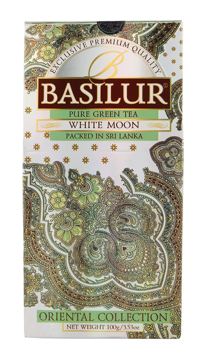 Basilur Milk Oolong Chinese Green Leaf Tea "White Moon" Oriental Collection 100g - $16.32