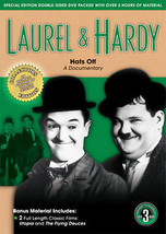 Laurel Hardy Hats Off: A Documentary (DVD) Intimate Biography Series - £5.50 GBP
