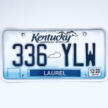 2020 United States Kentucky Laurel County Passenger License Plate 336 YLW - £13.23 GBP