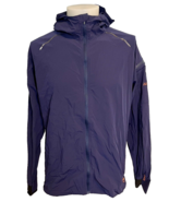Jumper Navy Zip Front Hooded Jacket Size L - $26.05 CAD