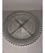 Vintage Anchor Hocking Miss America Depression Glass Divided Clear Glass... - $14.01