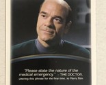 Quotable Star Trek Voyager Trading Card #6 Robert Picardo - $1.97