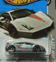Hot Wheels Hw City 2012, Lamborghini Gallardo LP 570-4 Superleggera Silver - £16.90 GBP