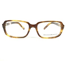 Donna Karan Eyeglasses Frames 8811 725 Brown Horn Square Full Rim 51-15-135 - $55.89