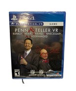 Penn &amp; Teller VR PS4 Frankly Unfair Unkind Unnecessary Underhanded Plays... - $18.50