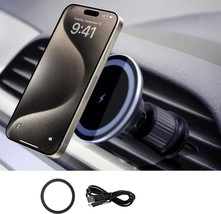 Magnetic Car Phone Holder Mount for Car Glass Panel Design Car Mount for 15 14 1 - £43.73 GBP