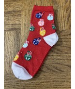 Kids Red Christmas Ornament Socks - $196.89 MXN