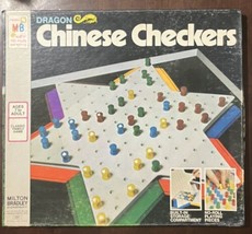 Vintage 1973 Milton Bradley MB Dragon Chinese Checkers Board Game Complete - £11.77 GBP