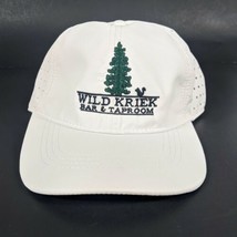 Wild Kriek Bar Hat Taproom Pine Tree &amp; Squirrel Logo White - £12.67 GBP