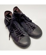 PF Flyers Men’s Black High Top Canvas Shoes Size 11.5- The Sandlot Sneakers - $698.44 MXN