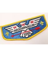 Black Abooikpaagun Lodge 399 OA Order Arrow WWW Boy Scouts of America Fl... - $140.69 MXN