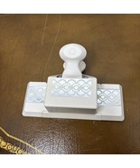 Large MARTHA STEWART Die Cut Stamp Lace Circles Punch Scrapbooking Vintage - $21.95 CAD