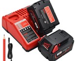 2 Pack 18V M18 Lithium Batteries Replacement For Milwaukee M18 Battery W... - $152.99