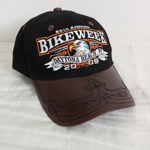 Vintage Leather Daytona Beach Bike Week 2009 Hat NWT Adjustable Cap OS - $42.75