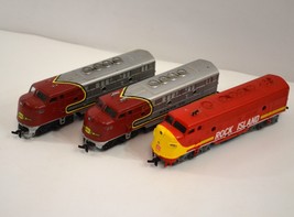 Model Power Izola Locomotive Model Train Lot of 3 HO Gauge Santa Fe Rock... - £53.28 GBP