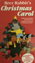 Brer Rabbit&#39;s Christmas Carol By Video Treasurers(Vhs 1992)TESTED-RARE-SHIP24HRS - £62.49 GBP
