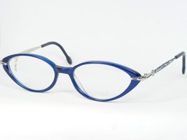 Mondi Von Metzler 2015 304 Blau/Silber/Grün Brille Frame 50-16-130 Deutschland - $52.89