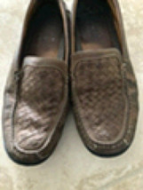 Johnston&amp; Murphy Men’s leather shoes brown size 9M I&amp; M Flex - £71.93 GBP