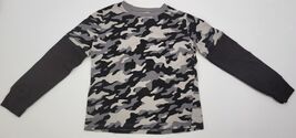 L) Jumping Beans Boys Camouflaged Long Sleeve Thermal T-Shirt Size 7 - $8.90