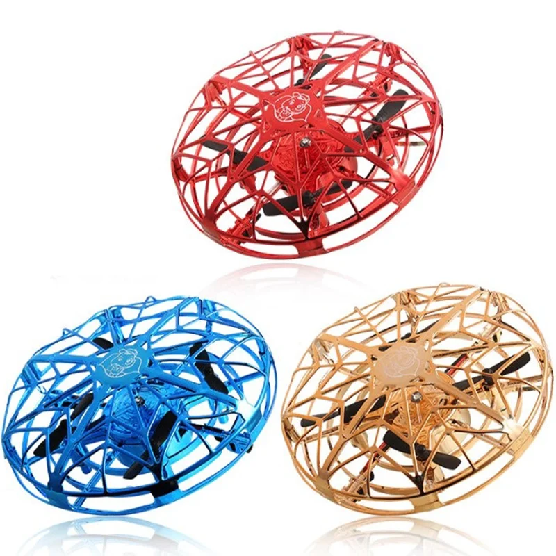 Fly Helicopter Mini Drone UFO Drone RC Drone Infraed Induction Aircraft - £15.78 GBP