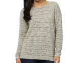 Nuevo Mujer Leo &amp; Nicole Mujer &#39; Pointelle Suéter Opus Gris - £5.47 GBP