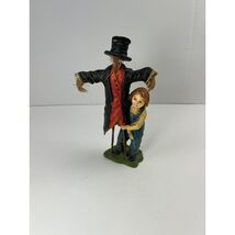Bethany Lowe Halloween “Girl with Scarecrow” Resin Figure, Retired - $168.16 CAD