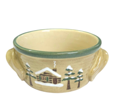 Sonoma Lodge Collection Dip Soup Bowl Woodland Cabin Discontinued 5.25x2.75 - £17.31 GBP