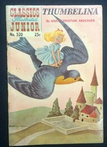 Classics Illustrated Junior #520 Thumbelina Hans C. Andersen (Hrn 576) S VG/VG+ - £10.27 GBP