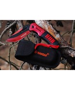 Foldable knife red - $40.99