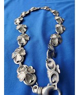 DANECRAFT 925 Sterling Silver Antique Art Deco Ornate Book Chain Necklac... - $6,987.59 MXN