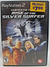 Fantastic 4 Rise of the Silver Surfer PS2 PlayStation 2 Video Game Tested Works - £2.94 GBP