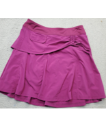 Athleta Skort Womens 4 Purple Lined Stretch Cinch Front High Waisted Pul... - $430.87 MXN