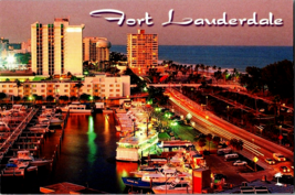 Postcard Florida Fort Lauderdale Beach Mahir Mar Jungle Queen in Port 6 x 4&quot; - £3.54 GBP