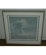 Jon Van Zyle Signed Numbered 486/780 Framed Polar Bear Print Alaska 1989 - £433.42 GBP