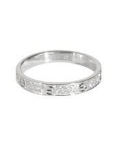 Cartier Love Diamond Wedding Band in 18k White Gold 0.19 CTW - $4,742.40