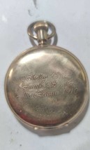 American Football Shelby Tigers Frank Schiffer 1910 Ohio League gold pla... - $275.00