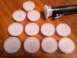 12 BLITZ Gas Can SPOUT CAPS ONLY Heavy Duty Lid LOST MY YELLOW CAP Works... - $11.29