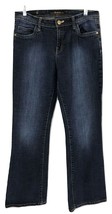 South Pole Womens Size 11 Jeans Boot cut Dark wash Embroidered - £8.66 GBP